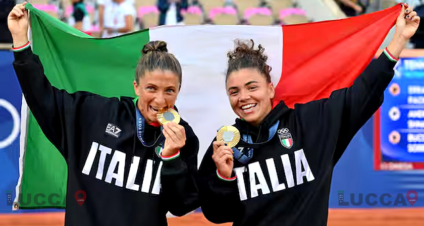 Ponte a Serraglio - Bagni di Lucca - tutti in festa per Jasmine Paolini: Oro olimpico a Parigi