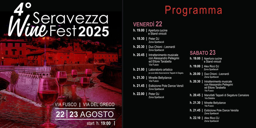 Seravezza - Wine Fest 2025