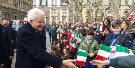 Il Presidente Sergio Mattarella apprezza la cucina lucchese