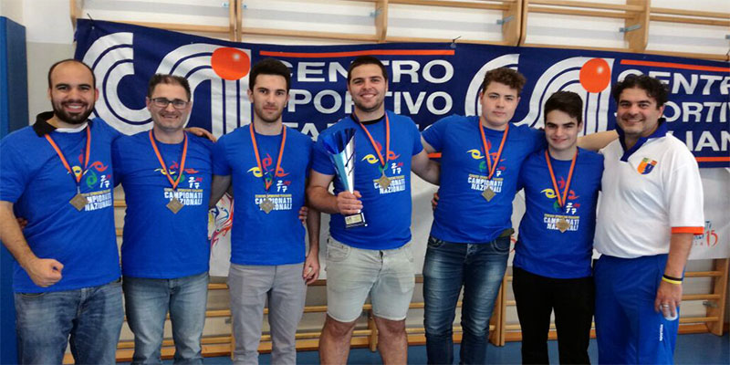 Lucca terza nei campionati nazionali di dodgeball