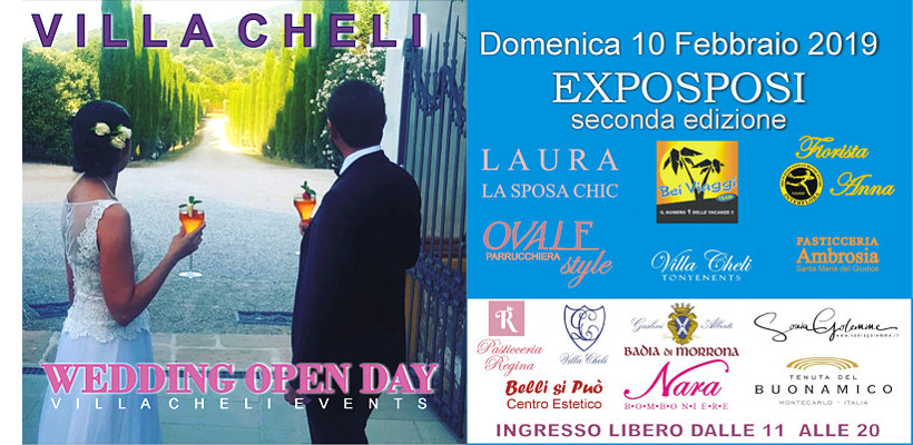 EXPOSPOSI - VILLA CHELI WEDDING OPEN DAY