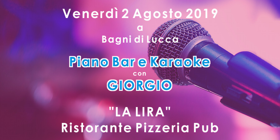 Serata Karaoke al Ristorante Pizzeria e Pub 