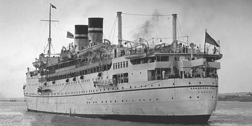 Ricordo della nave “Arandora Star” - affondata il 2 luglio di 80 anni fa
