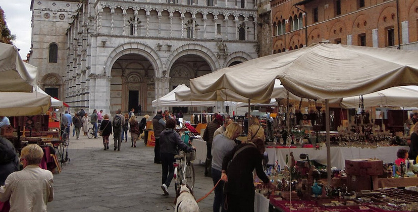 Torna sabato 15 e domenica 16 maggio<br>il Mercato Antiquario Lucchese