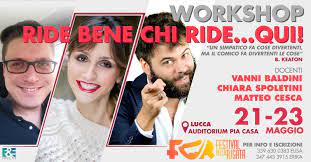 Lucca riapre con il “Festival della Risata”<br>venerdì 21, sabato 22 e domenica 23