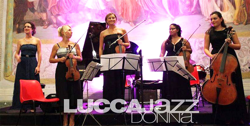 In luglio e agosto si riparte con<br>il 17° Lucca Jazz Donna Festival