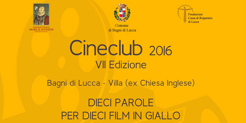 FILM IN GIALLO AL CINEFORUM