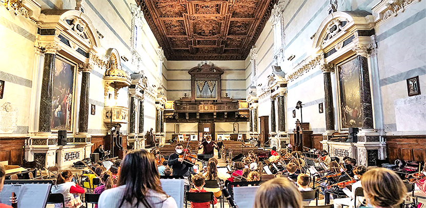 I bambini dell’Orchestra LOL tornano a esibirsi<br> nella Chiesa dei Servi di Lucca alle ore 17.00